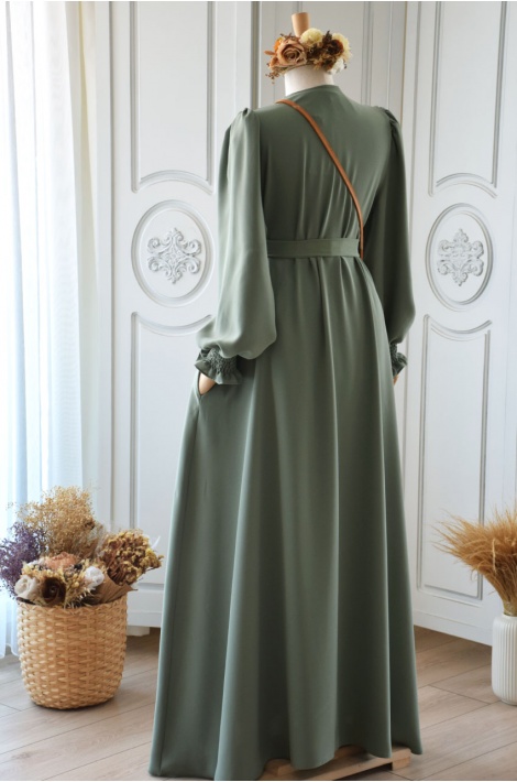 Hijab Ferace Yeşil Renk