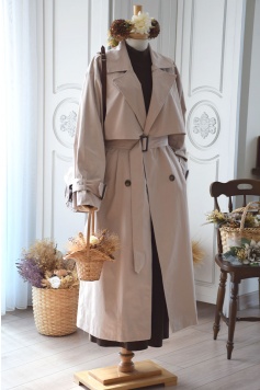 Trench Coat Bej Rengi