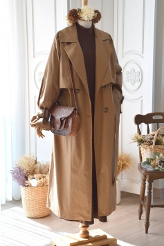 Trench Coat Taba Rengi