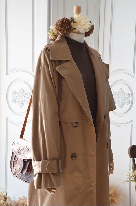 Trench Coat Taba Rengi