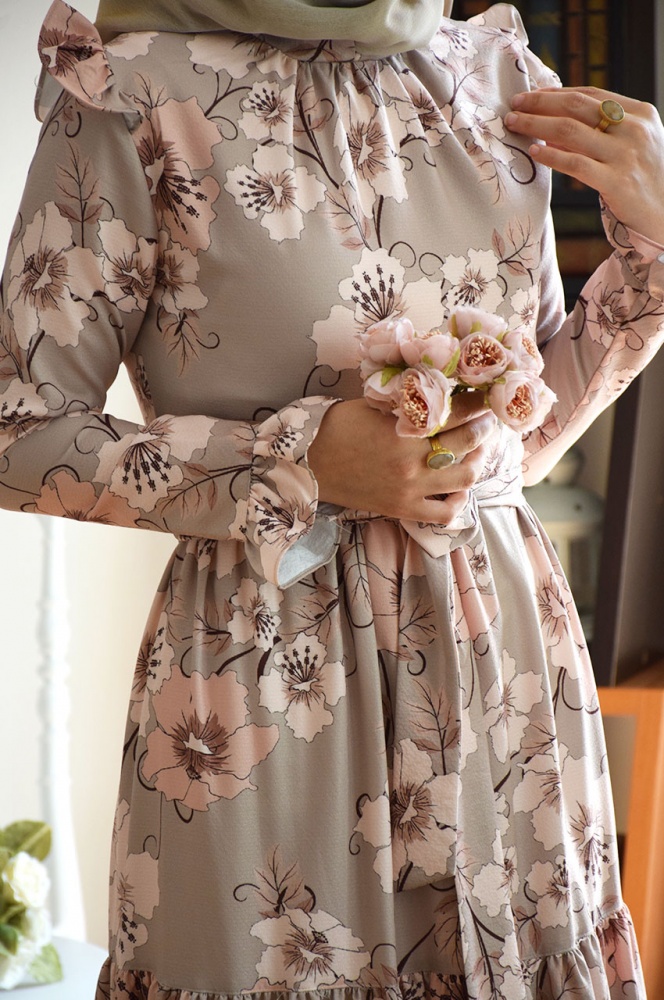 Soft Çiçekli Elbise
